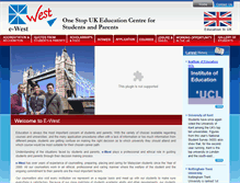 Tablet Screenshot of ewest.org.uk